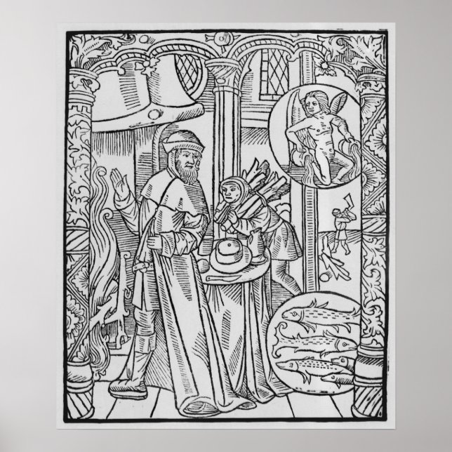 Poster Février, scène intérieure, Aquarius (Devant)