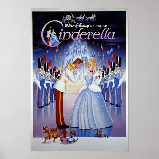 Poster Fiançailles Cendrillon (Devant)