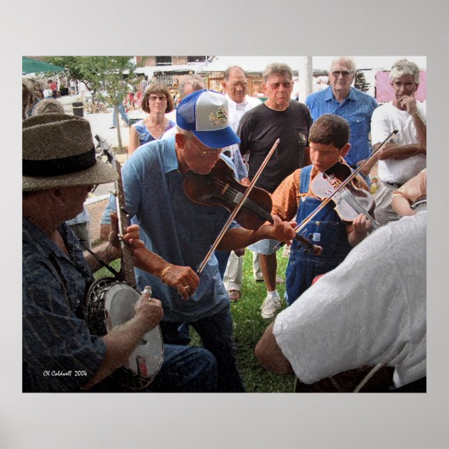 Poster Fiddlin' dans le parc (Devant)