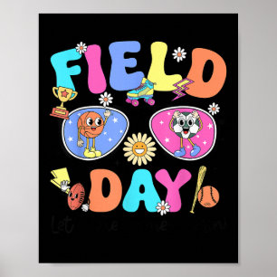 Poster Field Day 2025 Laisser Les Jeux Commencer Enseigna