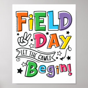 Poster Field Day 2025 Laisser Les Jeux Commencer Les Ense
