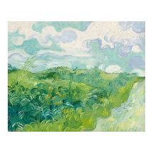 Fields du blé vert - Vincent van Gogh