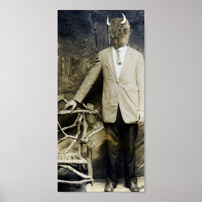 Poster Fier artisan (Devant)