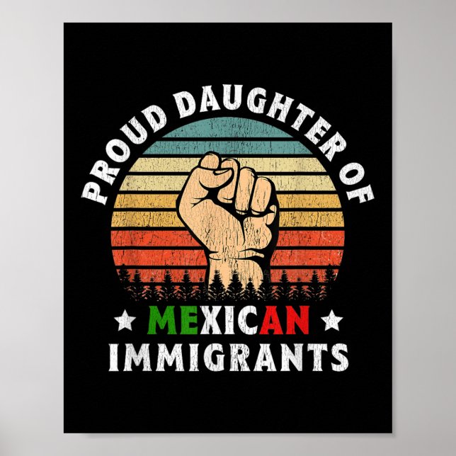 Poster Fier Fille Des Immigrants Mexicains (Devant)