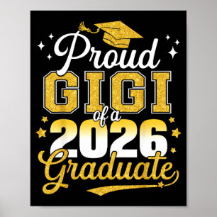 Poster Fière gigi d'un diplômé de la promotion 2026 senio