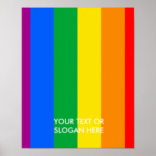 Poster Fière GLBTQI