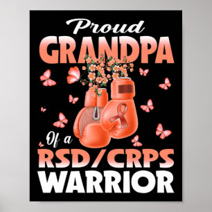 Poster Fière Grand-Père D'Un Ccrps Rsd Boxi De Sensibilis