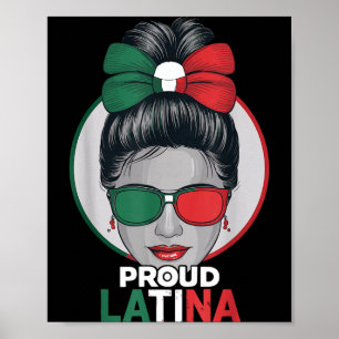 Poster Fière latina mexique mois du patrimoine hispanique