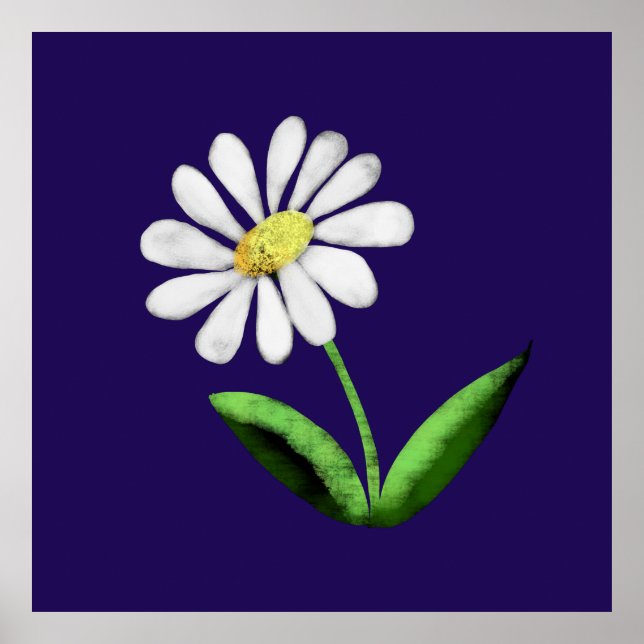 Poster Fière Marguerite (Devant)
