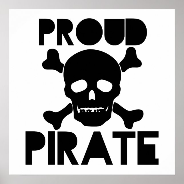 Poster Fière Pirate (Devant)