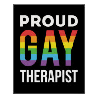 Fière Thérapeute Gay Conseiller LGBTQ Pride