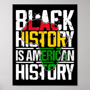 Poster Fierté africaine Juneteenth Mois de l'histoire des
