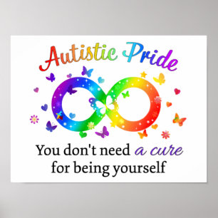 Poster Fierté autistique