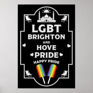 Poster Fierté de Brighton et de Hove