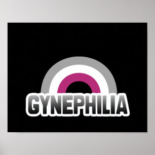 Poster Fierté de la gynéphilie