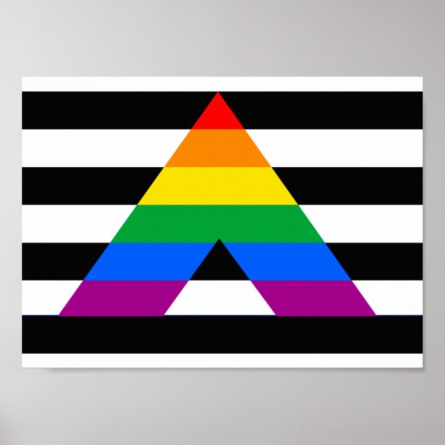 Poster Fierté de l'Ally droit (Devant)