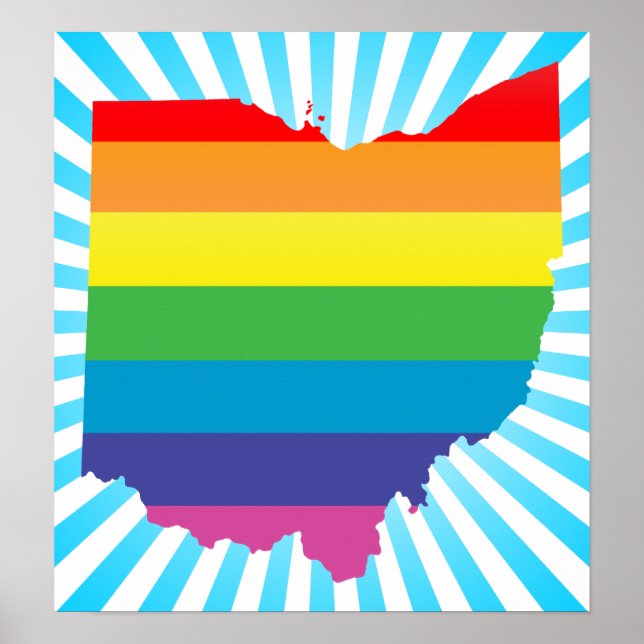Poster fierté de l'ohio. (Devant)