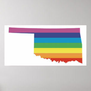 Poster fierté de l'oklahoma.