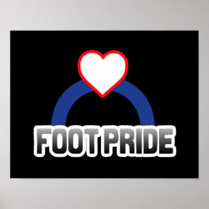 Poster Fierté de pied