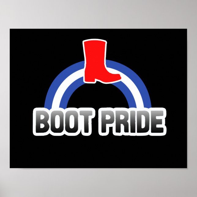 Poster Fierté des bottes (Devant)