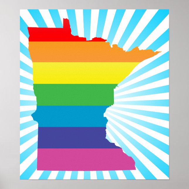 Poster fierté du minnesota. (Devant)