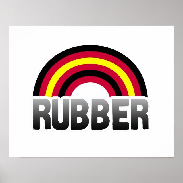 Poster Fierté en latex (Devant)
