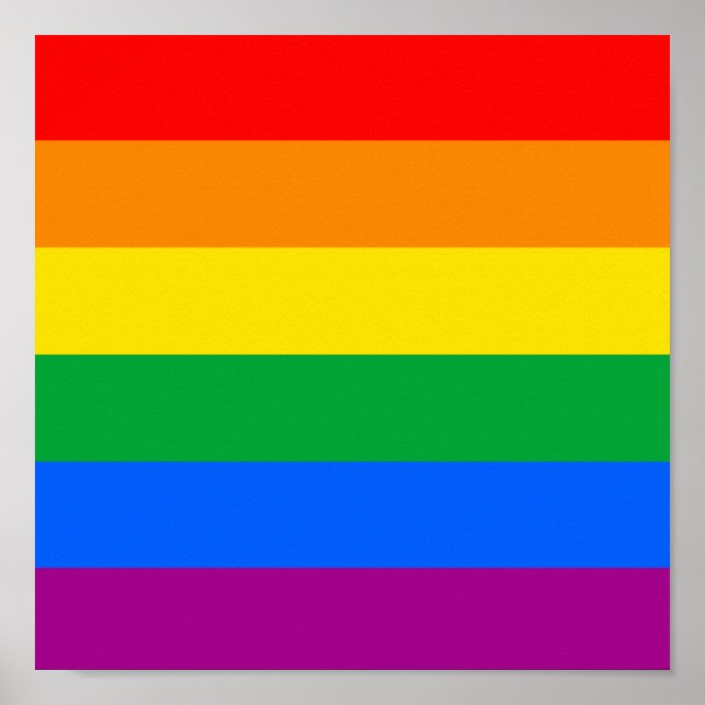 Poster Fierté GLBT (Devant)
