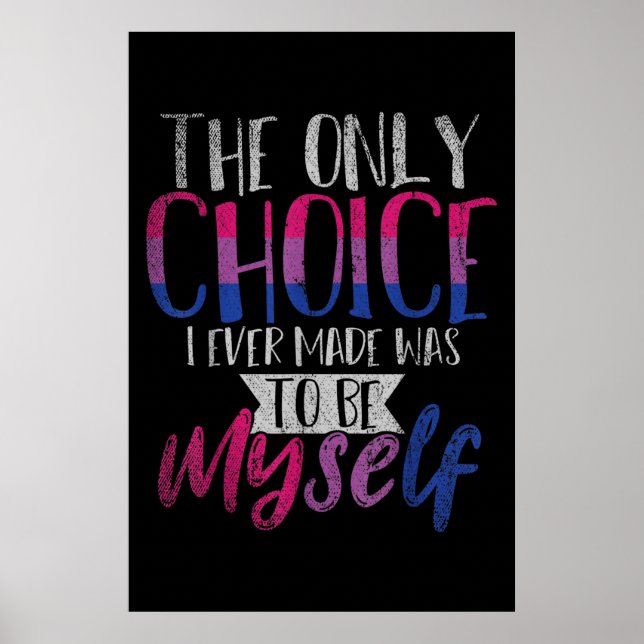 Poster Fierté LGBT (Devant)