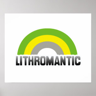 Poster Fierté lithromantique