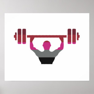 Poster Fierté musculaire