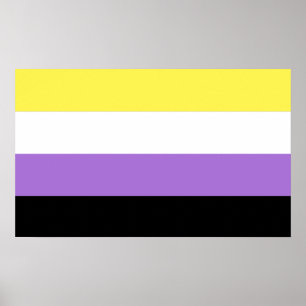 Poster Fierté non binaire