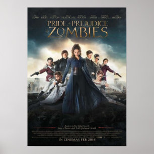 Poster Fierté, préjugés et zombies