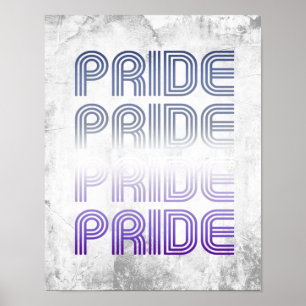 Poster Fierté Rétro Butch