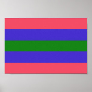 Poster Fierté trigender