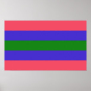 Poster Fierté trigender