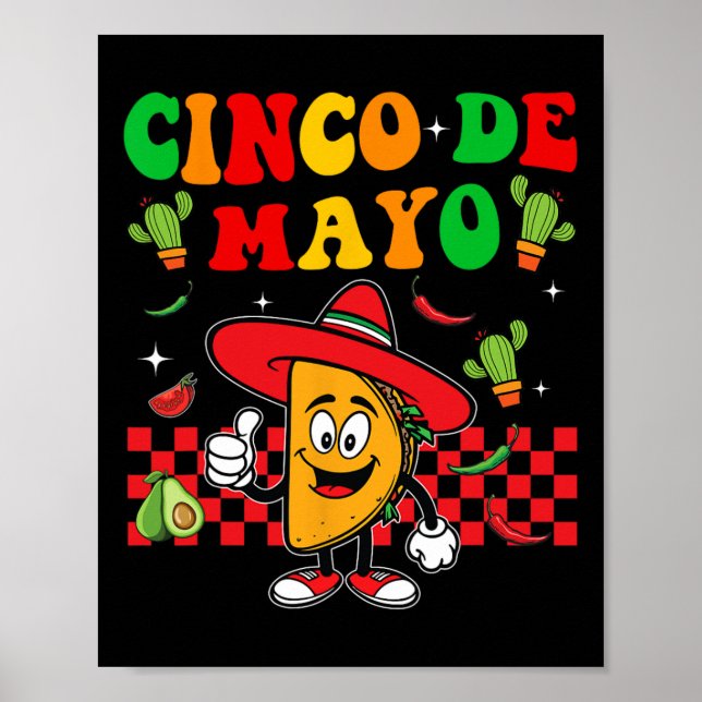 Poster Fiesta Cinco De Mayo (Devant)
