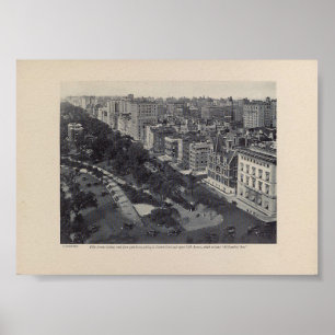 Poster Fifth Ave, 59th Street, Central Park, Millionaires