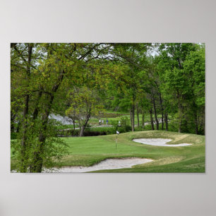 Poster Fifth Green, Parcours de golf d'Ironhorse, Leawood