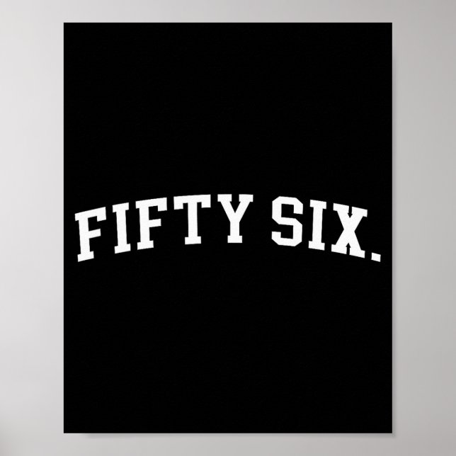 Poster Fifty Six  (Devant)