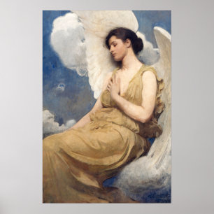 Poster Figure ailée, peinture célèbre