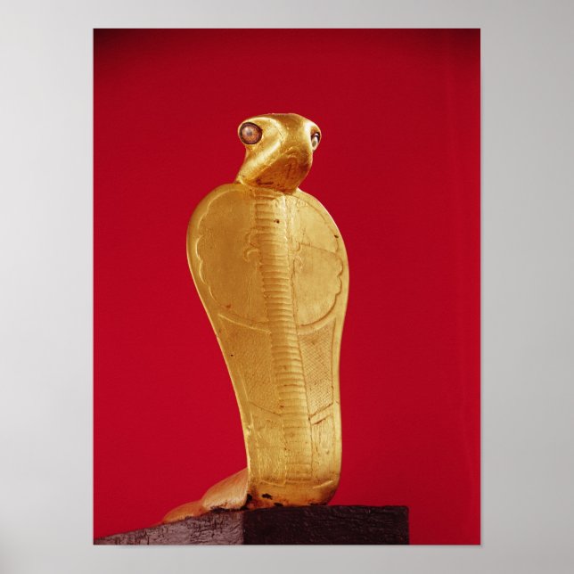 Poster Figure du cobra Netjer-Ankh (Devant)