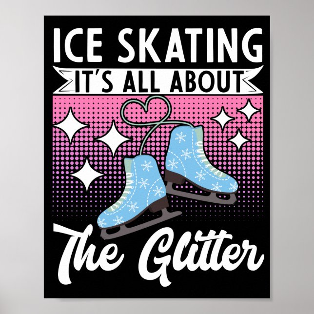 Poster Figure Patinage Sur GlaceTout Est À Propos Du (Devant)