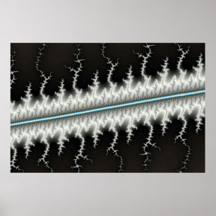 Poster Fil électrique - Fractal
