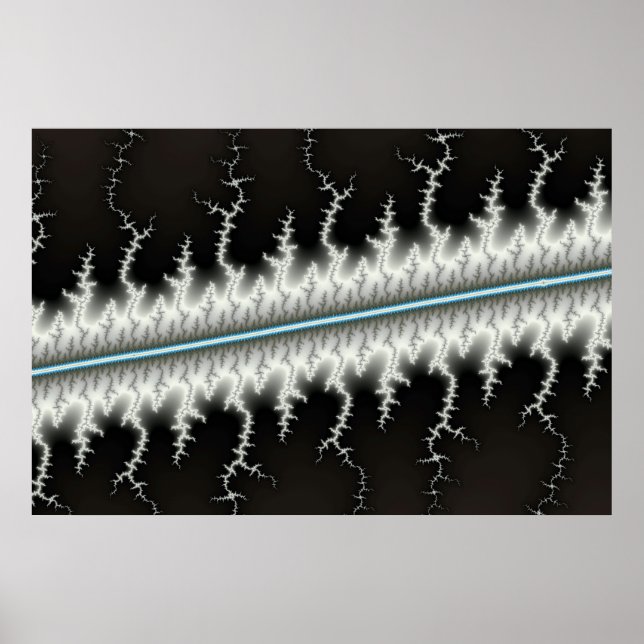 Poster Fil électrique - Fractal (Devant)