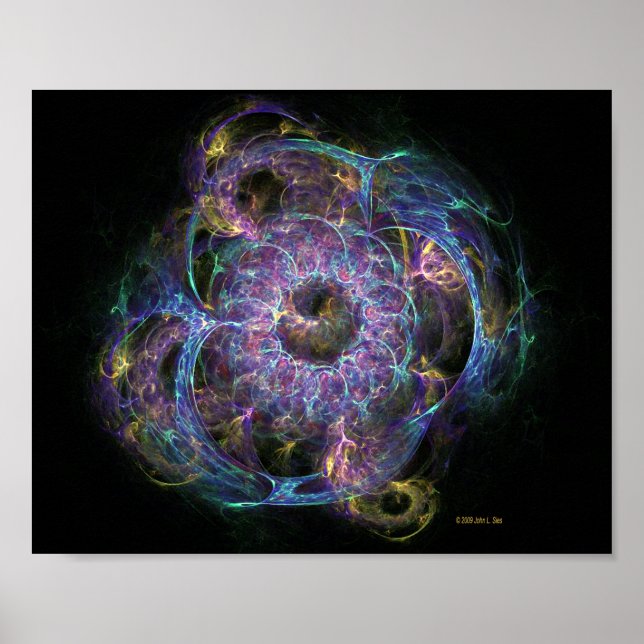 Poster Filaments 8 po x 10 po Imprimer (Devant)