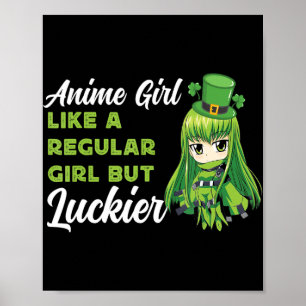 Poster Fille Anime Comme Une Fille Normale Mais Plus Chan