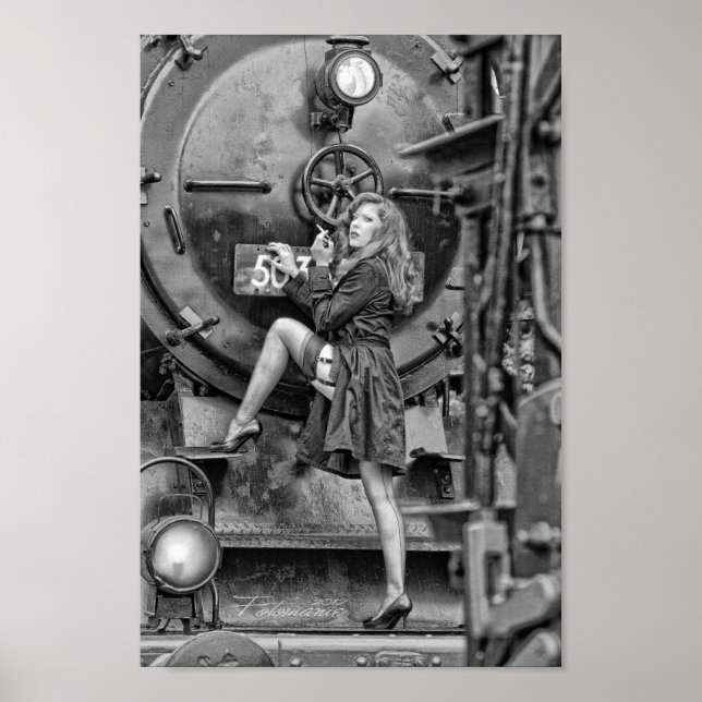 Poster Fille avant (Devant)