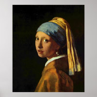 Fille avec une oreille perle