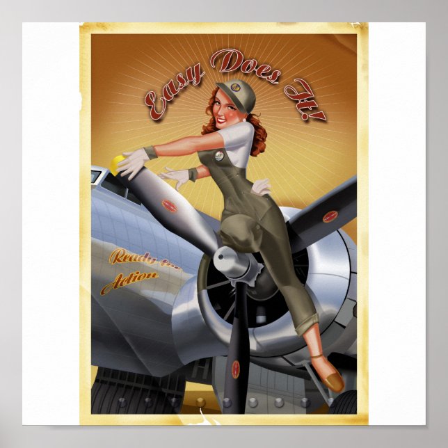 Poster Fille B-17 (Devant)