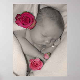 Poster fille d'accueil